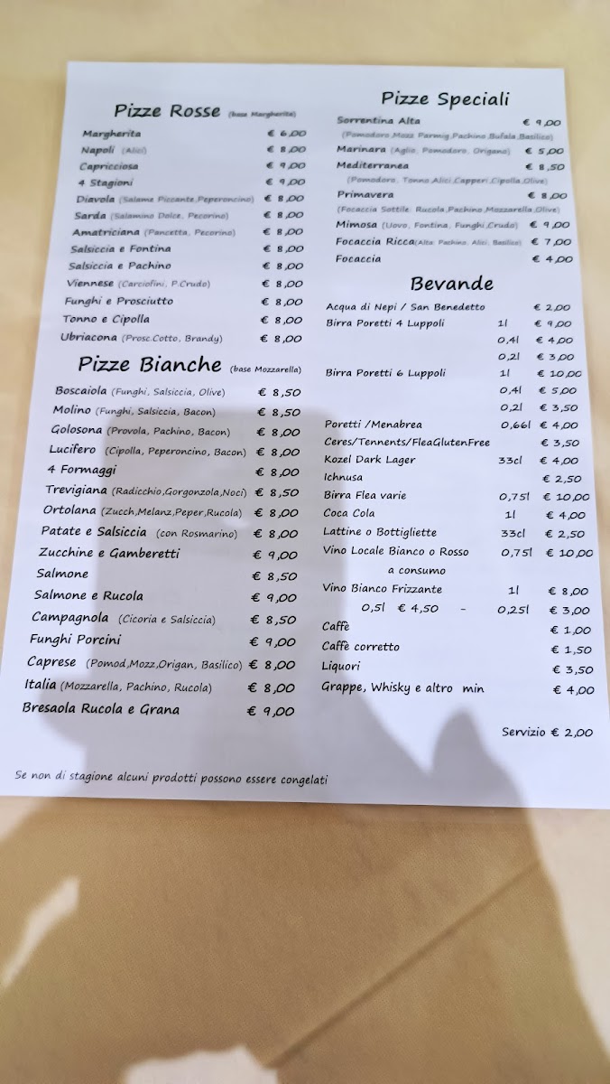 Menu Il Molino' - Ristorante Pizzeria-1
